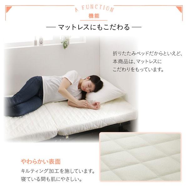 完成品 組立不要 女性 おしゃれ 可愛い コンパクト 折りたたみベッド セミシングル ショート丈 高反発マットレス リクライニング ワンルーム 一人暮らし Y Th 原田の家具 通販 Yahoo ショッピング