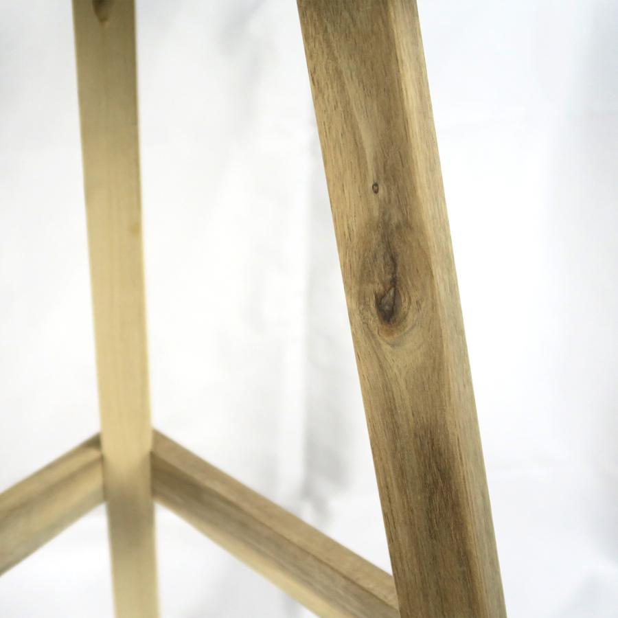 アカシアマルチスタンド M (約)直径250mm×高さ300mm 無塗装 DIY 木材