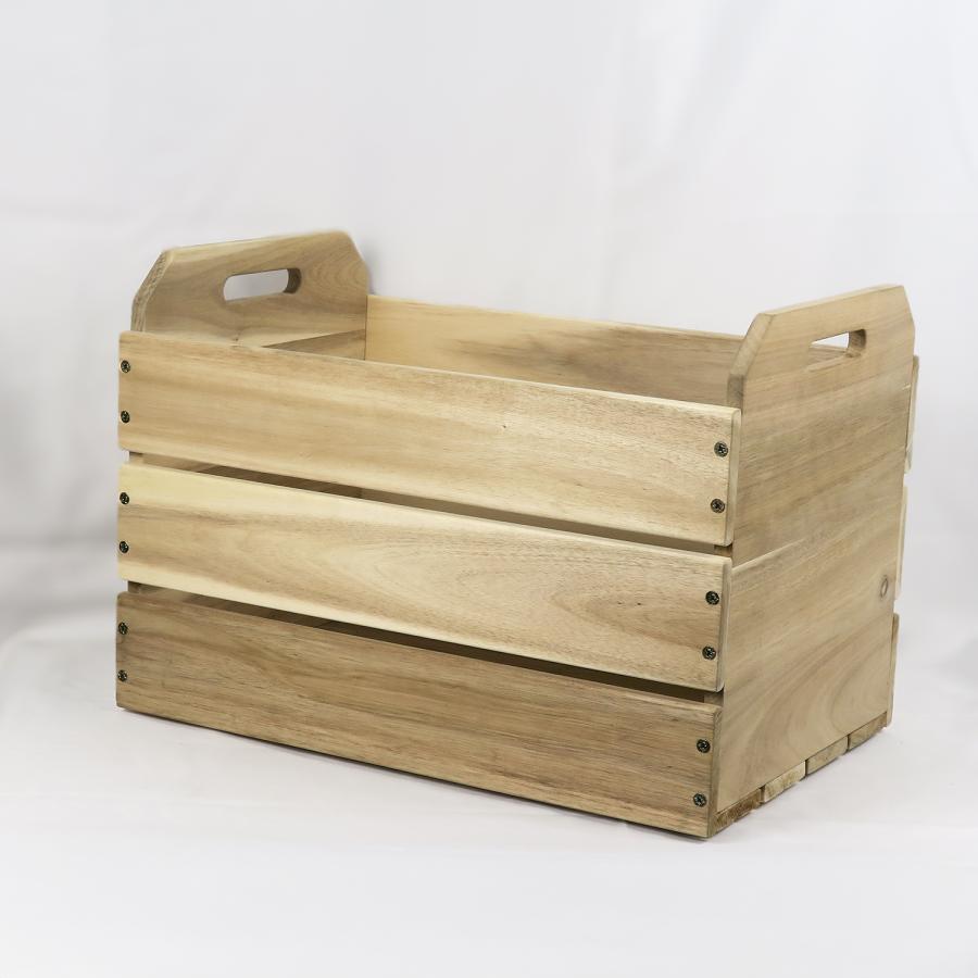 マルシェボックス 3段 M (約)313×300×450mm お客様組み立て品 無塗装