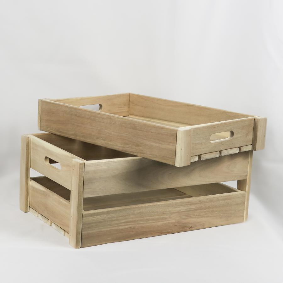 フィニッシュボックス 2段 (約)180×300×450mm 無塗装 DIY 木材