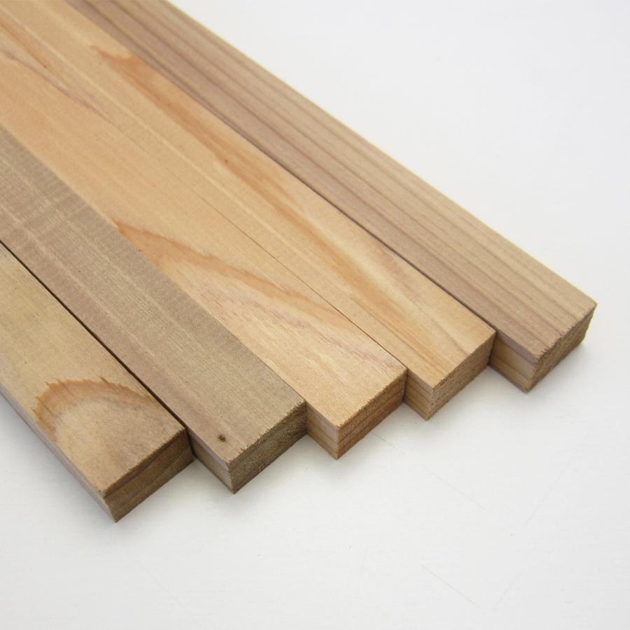 杉 小割材 （12×18×975mm） 12mm厚 1.8cm 97.5cm 無塗装 DIY 木材