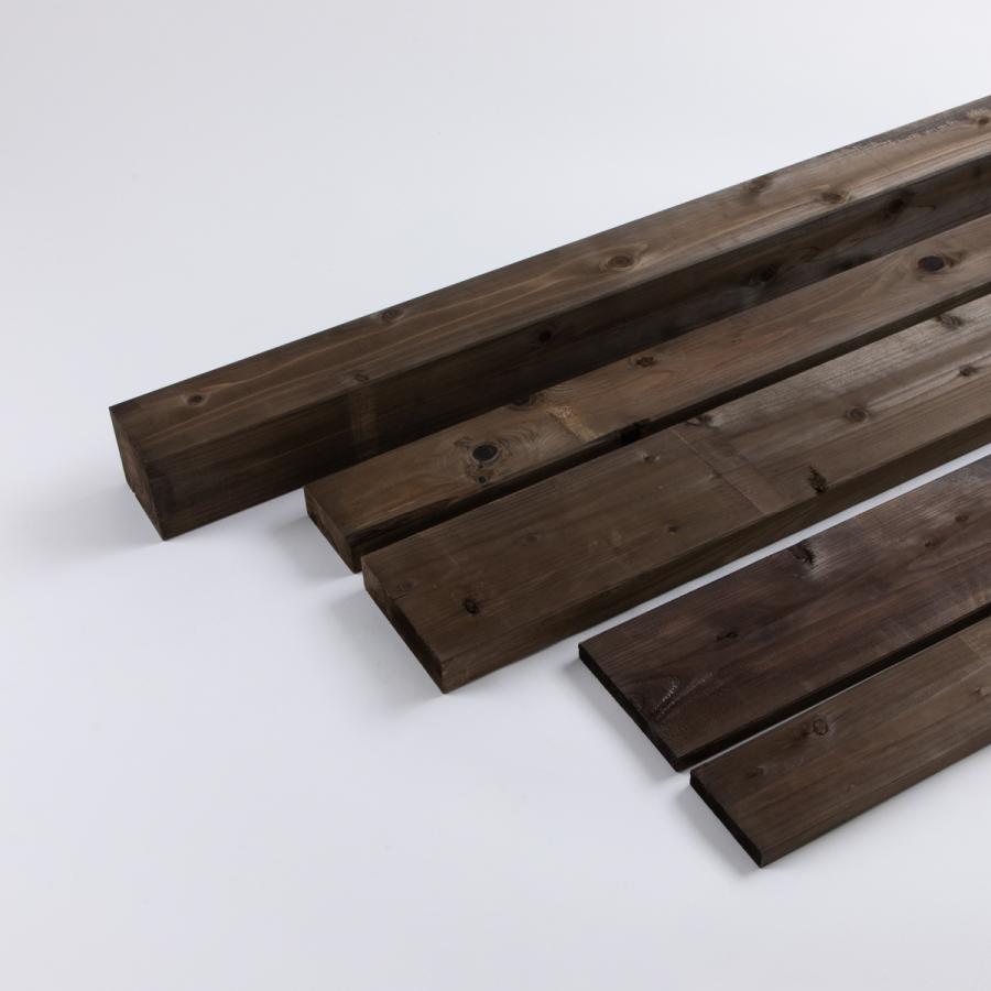 杉 モクボープラストーン（防腐処理）（約38×140×4000mm）（2×6