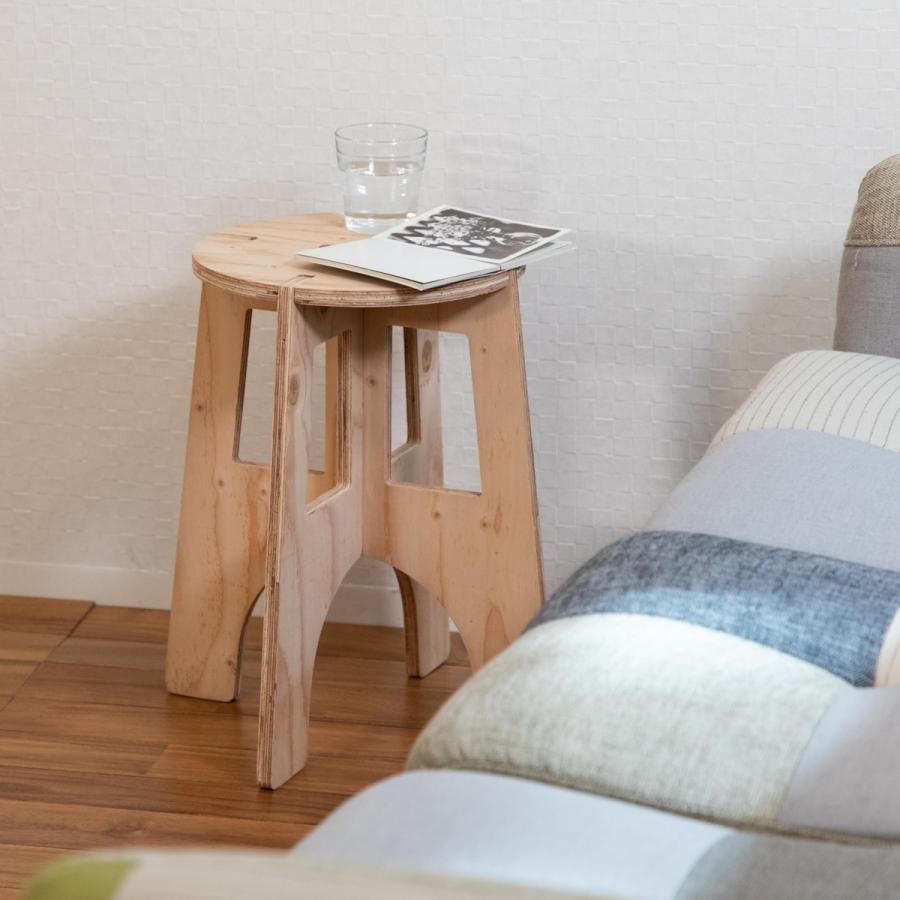 【新品、未使用】KOGYARU×バースデイ　おりたたみスツール おりたたみスツール（KOGYARU） | バースデイ | しまむらパーク