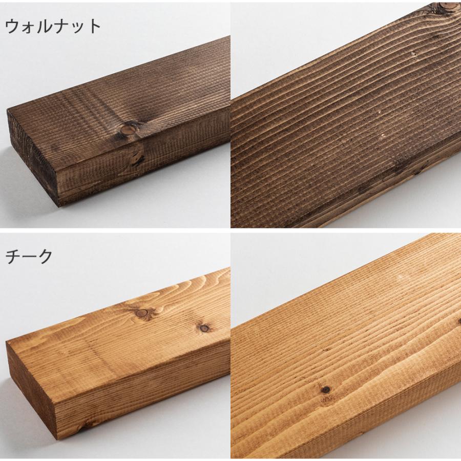 流木（白塗装）4本セット 2x4 木材 オールドウッドワックス塗装 ツーバイ材 約38×89×910mm