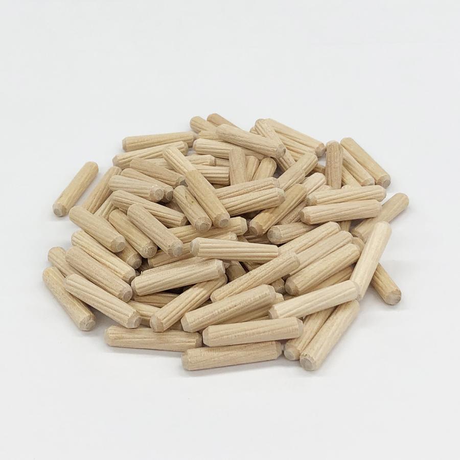 木ダボ 直径6mm×長さ25mm （100本入） φ6mm 大容量 DIY