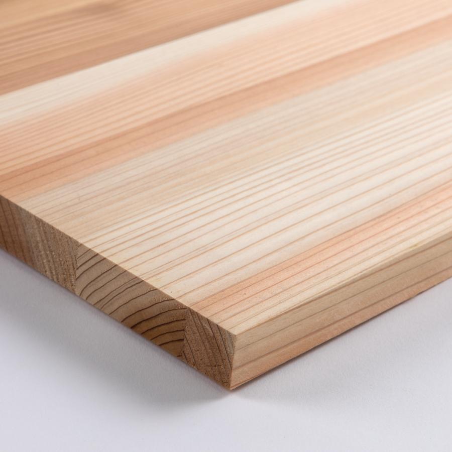最終値下げ！杉　化粧　実付き板 杉柾目積層材 （18×120×1950mm） 18mm厚 幅12cm 集成材 無塗装 DIY