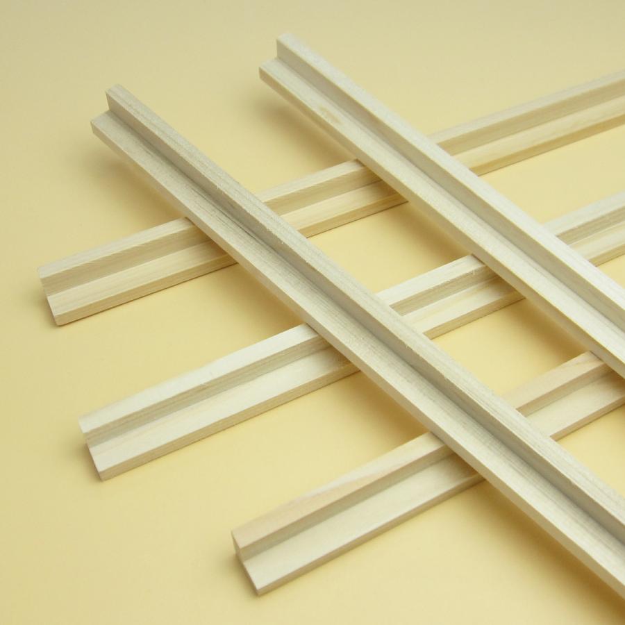 桧工作材 （15×L×900mm） 90cm 小割材 ヒノキ ひのき L字 DIY 木材