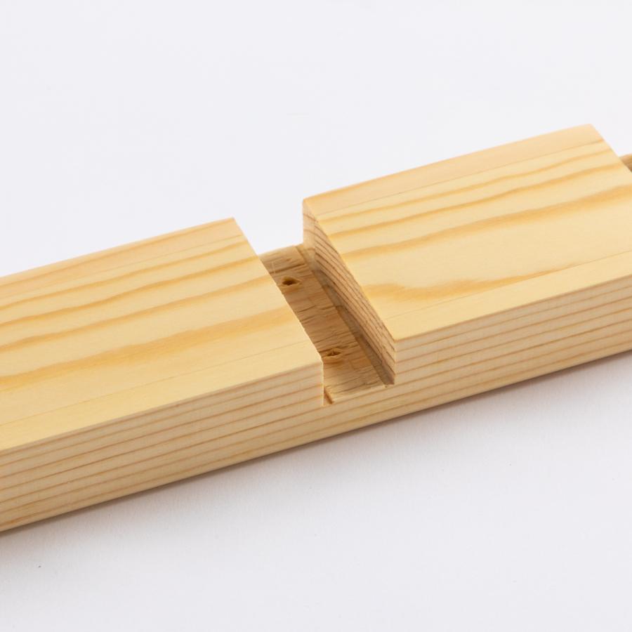 スペースラック支柱（クリア塗装）片溝（27×60×1770mm） 6cm 177cm DIY