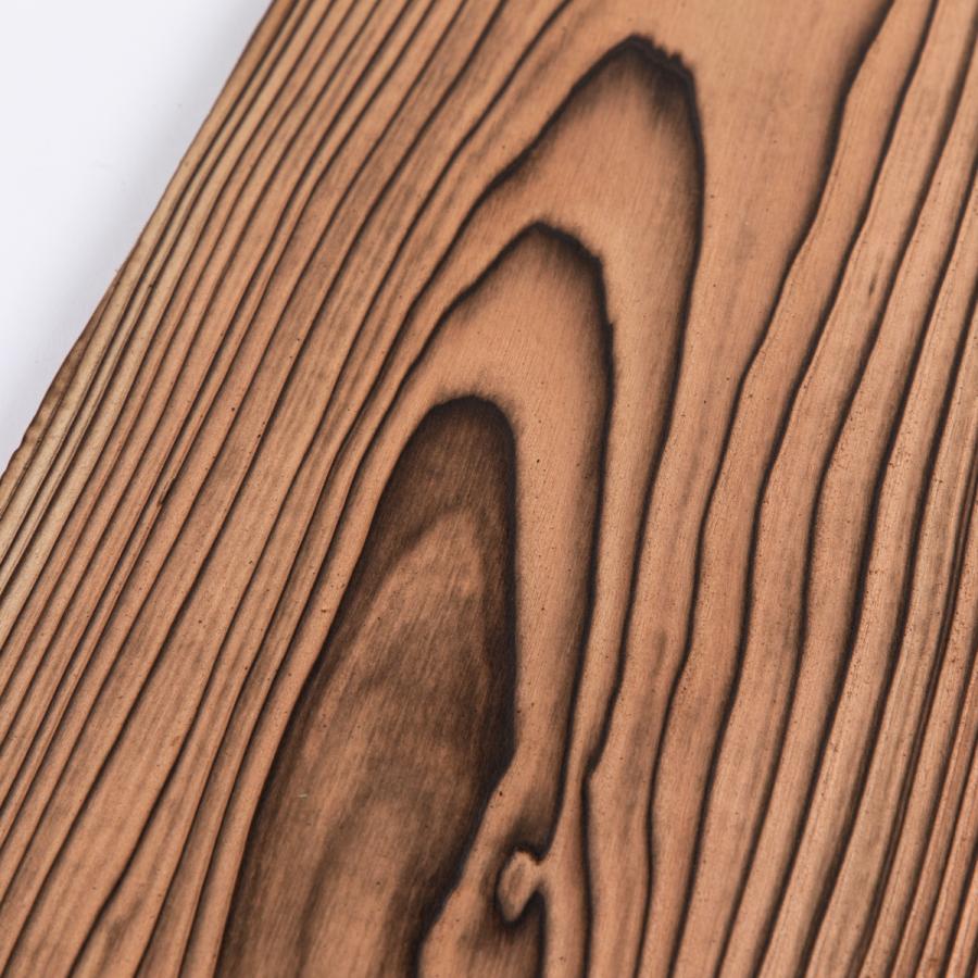 焼杉（約14×150×1825mm） 14mm厚 15cm 182.5cm 炭化加工 DIY 木材 材料、資材 