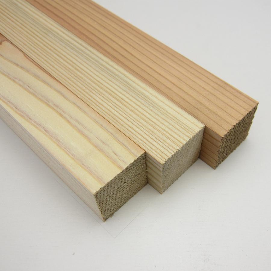 杉 小割材 （30×30×1950mm） 30mm厚 3cm 195cm 無塗装 DIY 木材