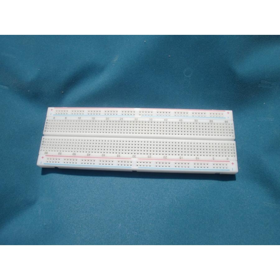【送料220円〜】ハンダ付け不要 ブレッドボード 830穴タイプ | 