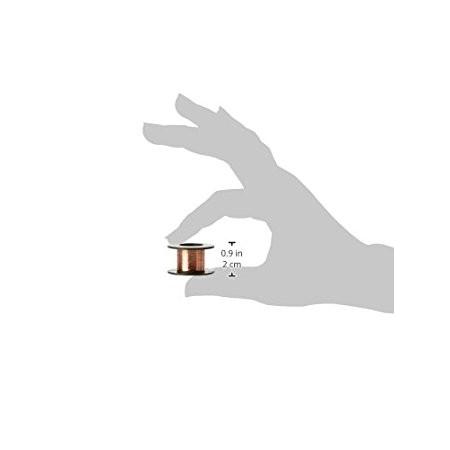 【送料220円〜】15m 0.1mm線径 はんだ付け用エナメルリールワイヤー エナメル線　銅線 はんだ付け線　はんだ付けワイヤ |  | 01