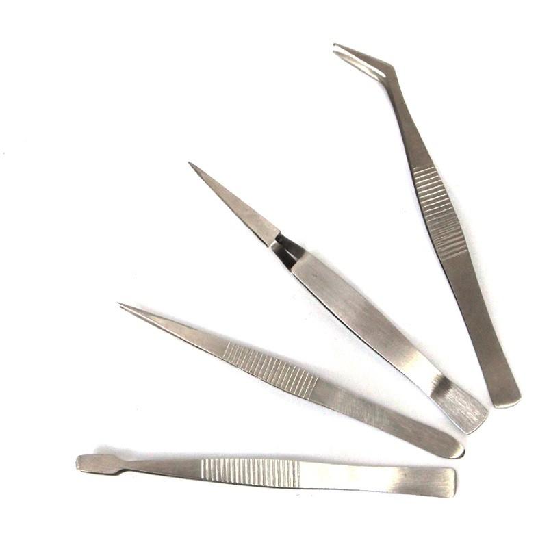 【送料220円〜】電子工作用精密ピンセット4本セット | 