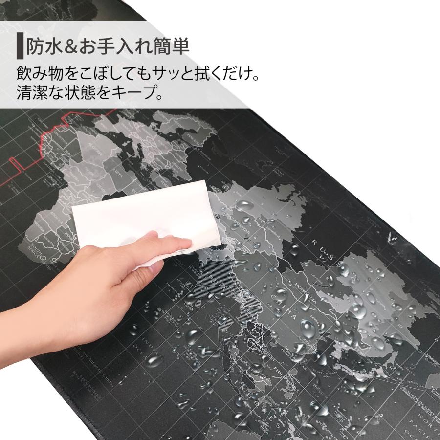 デスクマット マウスパッド 大型 80×30cm 大判 ゲーミングマウスパッド