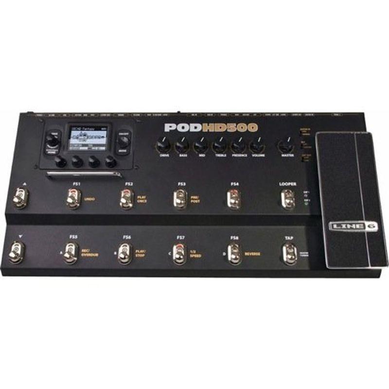 ブランド品専門の Line 6 POD HD500 Guitar Multi-Effects Processor 輸入品 ギターエフェクター