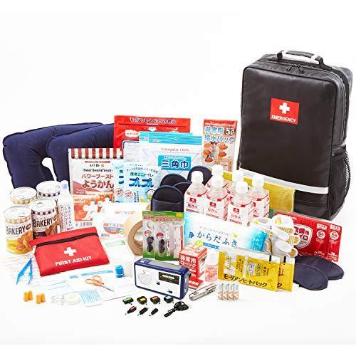 手数料安い 防災セット2人用 地震対策30点避難セットplus 2人用セット マットブラック 全商品オープニング価格特別価格 Laporgub Jatengprov Go Id