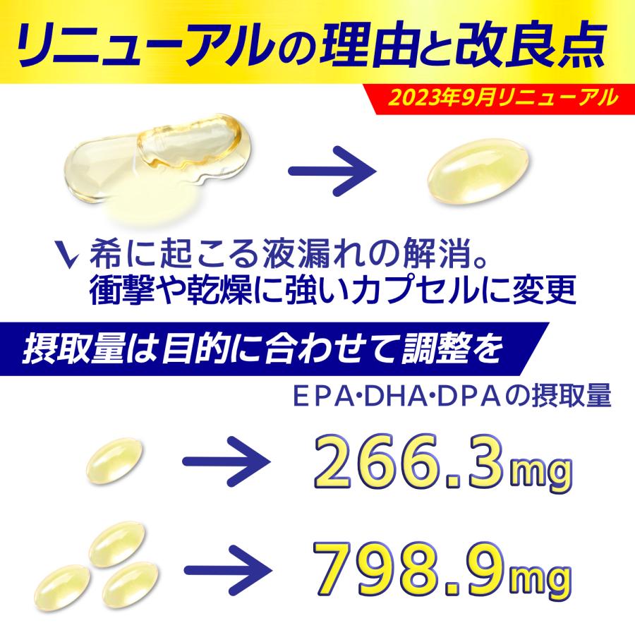 EPA サプリメント 90日分×2袋 (計180日分) EPA DHA DPA 計83% 国産 オメガ3脂肪酸 エイコサペンタエン酸 ドコサヘキサエン酸 高純度 ロングライフEPA | HARELU（サプリ） | 12