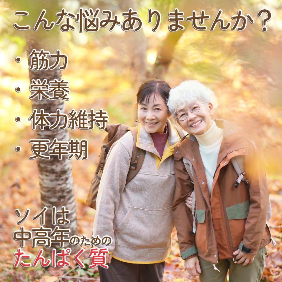 ソイプロテイン シニアプロテイン マルチビタミン 乳酸菌 植物性 ココア味 200g たんぱく質 中高年 40代 50代 女性 中年 男性 ダイエット 筋力維持 低脂質 |  | 02