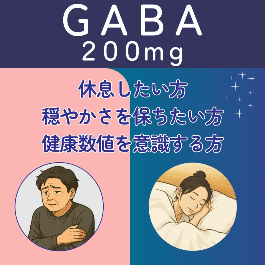 GABA サプリ ギャバ サプリメント 30日分 トリプトファン ヘスペリジン ビタミンP ナイアシン 国産 | HARELU（サプリ） | 02