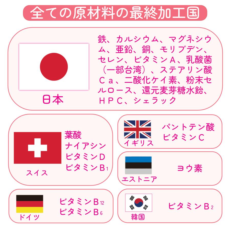 葉酸サプリ 60日分×2袋  妊婦 妊娠 授乳 鉄 鉄分不足 ビタミン ミネラル モノグルタミン酸型 赤ちゃん サプリメント mama vit 葉酸タブレット 亜鉛 妊活 サプリ | HARELU（サプリ） | 08