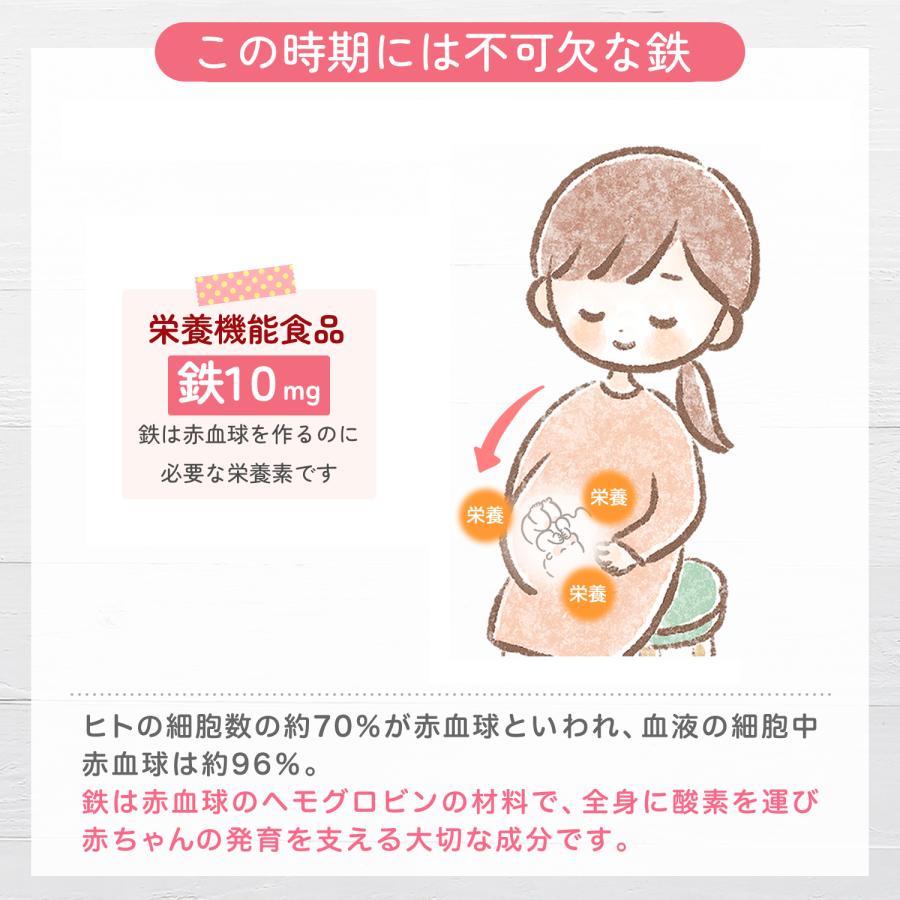 葉酸サプリ 60日分 妊婦 妊娠 授乳 鉄 鉄分不足 ビタミン ミネラル モノグルタミン酸型 赤ちゃん サプリメント mama vit 葉酸タブレット 亜鉛 妊活 授乳 サプリ | HARELU（サプリ） | 04