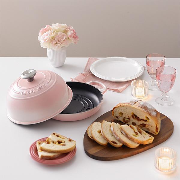 ルクルーゼ ル・クルーゼ シグニチャー ココット・スクエア 24cm 【2023シェルピンク】LE CREUSET lecena