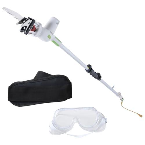 山善(YAMAZEN) 高枝ガーデンポールソー AC電源 着脱式伸縮延長ポール付