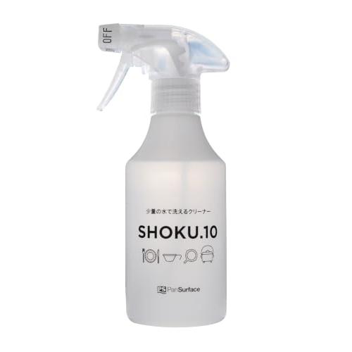 キャンプ用食器洗剤 本体 300ml 水のいらない 拭取りタイプ 日本製 防災用品 SHOKU.10 アウトドア 釣り