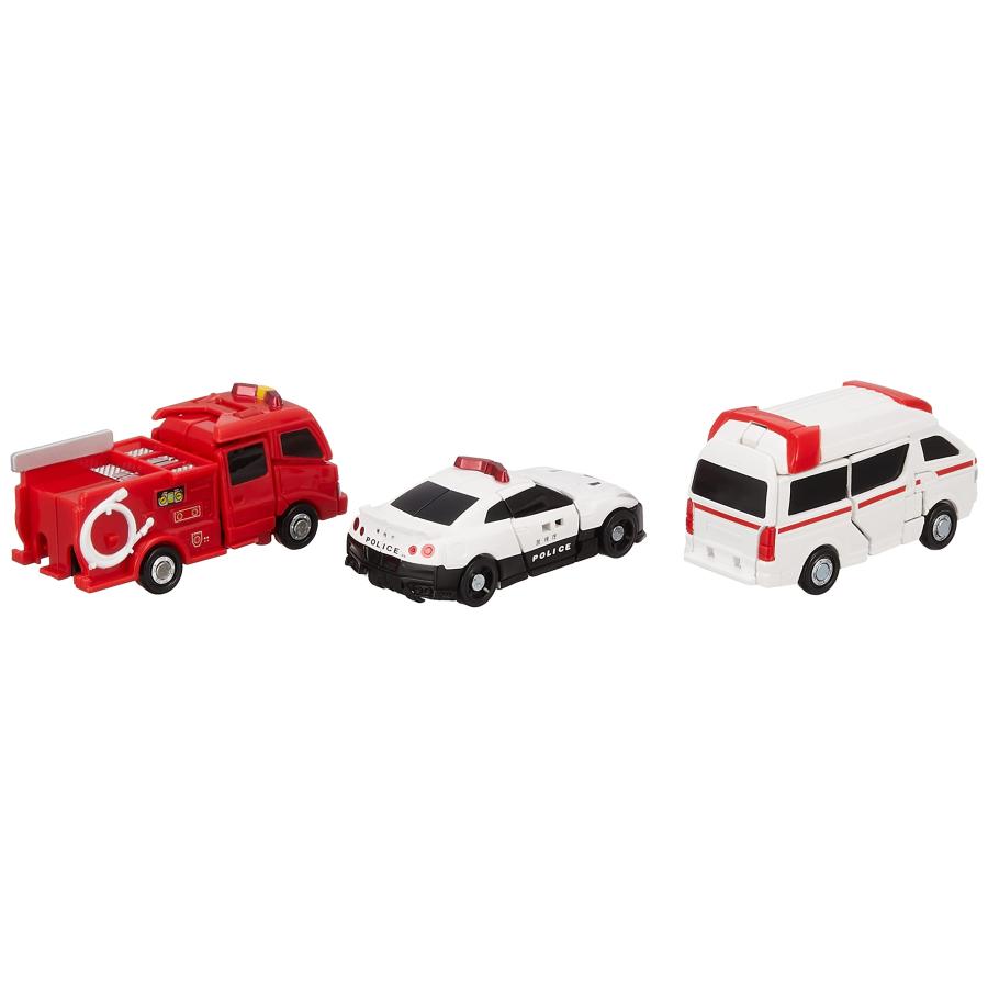 オンライン購入 タカラトミー『 トミカ ジョブレイバー 警察消防救急 DXセット 』 ミニカー 車 おもちゃ unisex 3歳以上 玩具安全基準合格 STマーク認