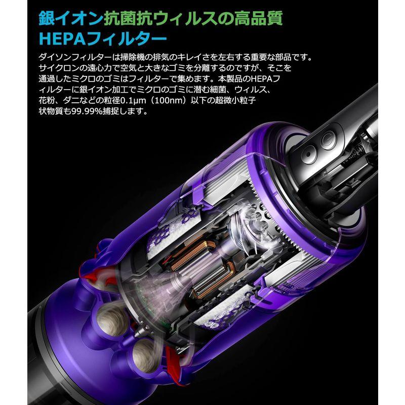 改良版 ダイソン SV19 用 フィルター 掃除機 Dyson Omni-glide SV19 全方向駆動コードレスクリーナー 掃除機フィル｜harenohiya｜03