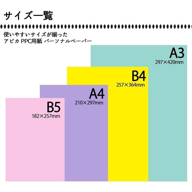 アピカ コピー用紙 A4 パーソナルペーパー 2500枚(500×5) PPN50A4KX5｜harenohiya｜07