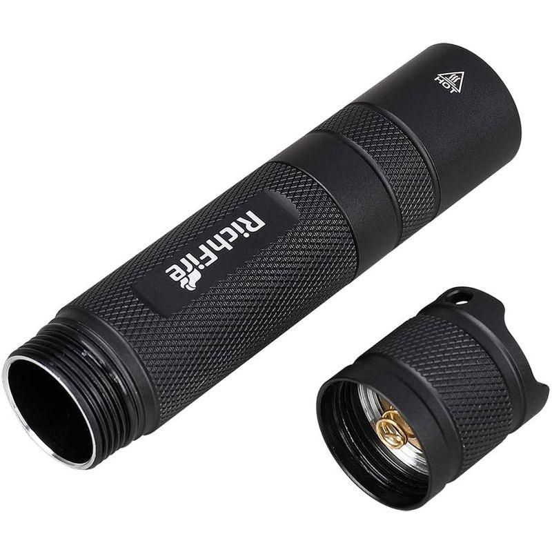RichFire 5W 紫外線 フラッシュライト 日亜化学のランプの懐中 RichFire 5W 紫外線 フラッシュライト 日亜化学のランプの懐中