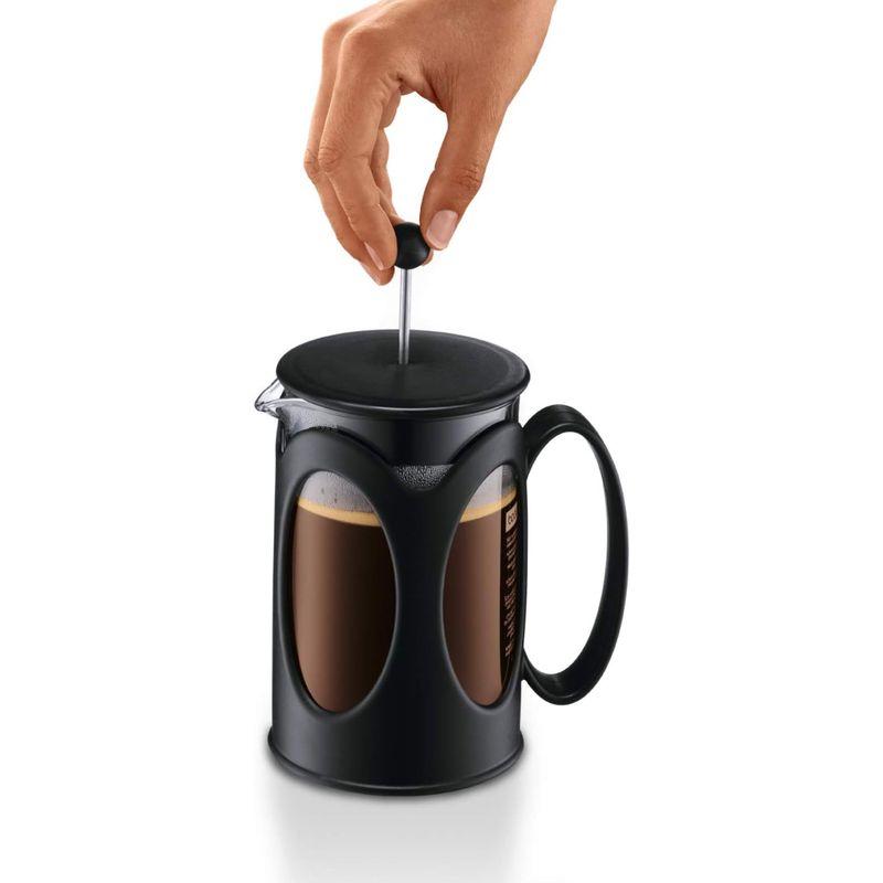 BODUM ボダム KENYA ケニヤ フレンチプレス コーヒーメーカー 500ml ブラック 正規品 10683-01J｜harenohiya｜02