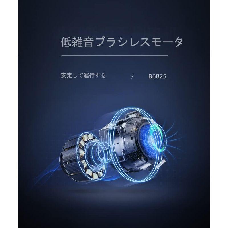 FIRE BULL?電動エアダスター 充電式51000 RPM 強力3段階風量調整 USケーブル付き コードレスクリーナー ノズル付き エア｜harenohiya｜06