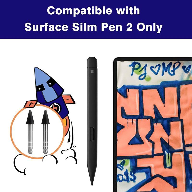 Uogic Microsoft Surface Slim Pen 2 詰め替え、2パックの Slim Pen 2 交換用ペン先｜harenohiya｜05