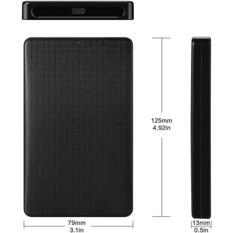 USB-C Type-C - 2.5インチ SATA SSD HDD 外付けハードディスクエンクロージャー ノートパソコン&PC用｜harenohiya｜09