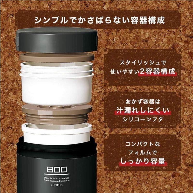 アスベル 保温ランチジャー グリーン 800ml ランタスBE ステンレス保温ランチボックス HLB-B800｜harenohiya｜08