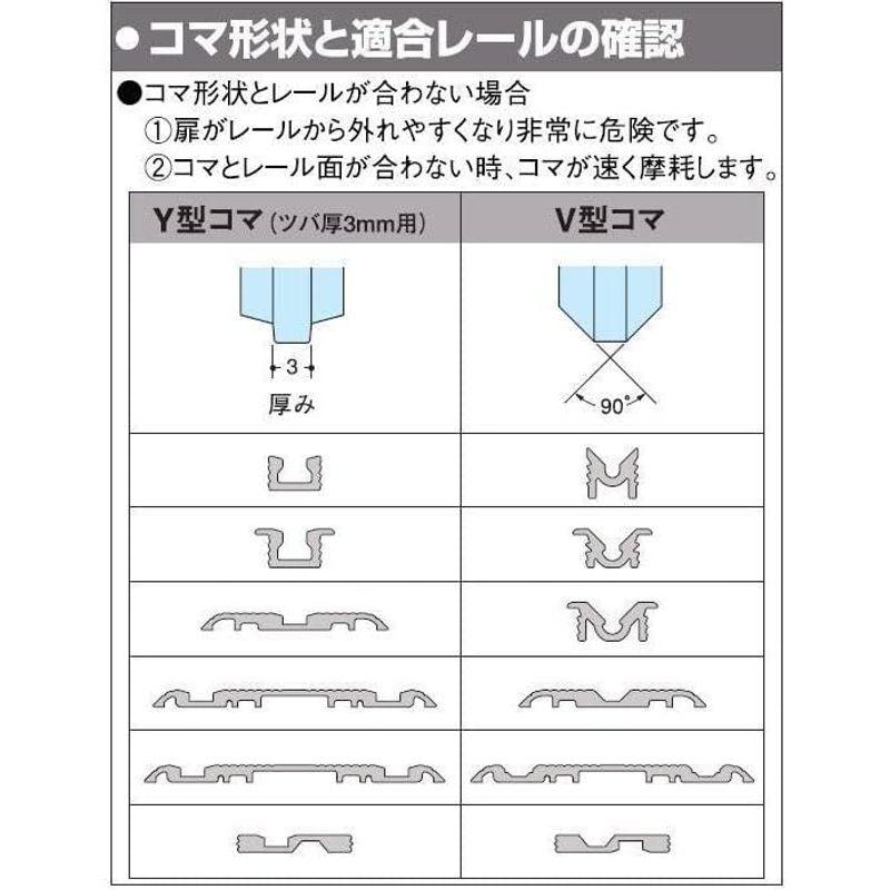 2個セット 杉田エース(Sugita Ace) F2調整戸車 V型 *2個 : はれ 2個セット 杉田エース(Sugita Ace) F2調整戸車 V型 *2個 : はれ