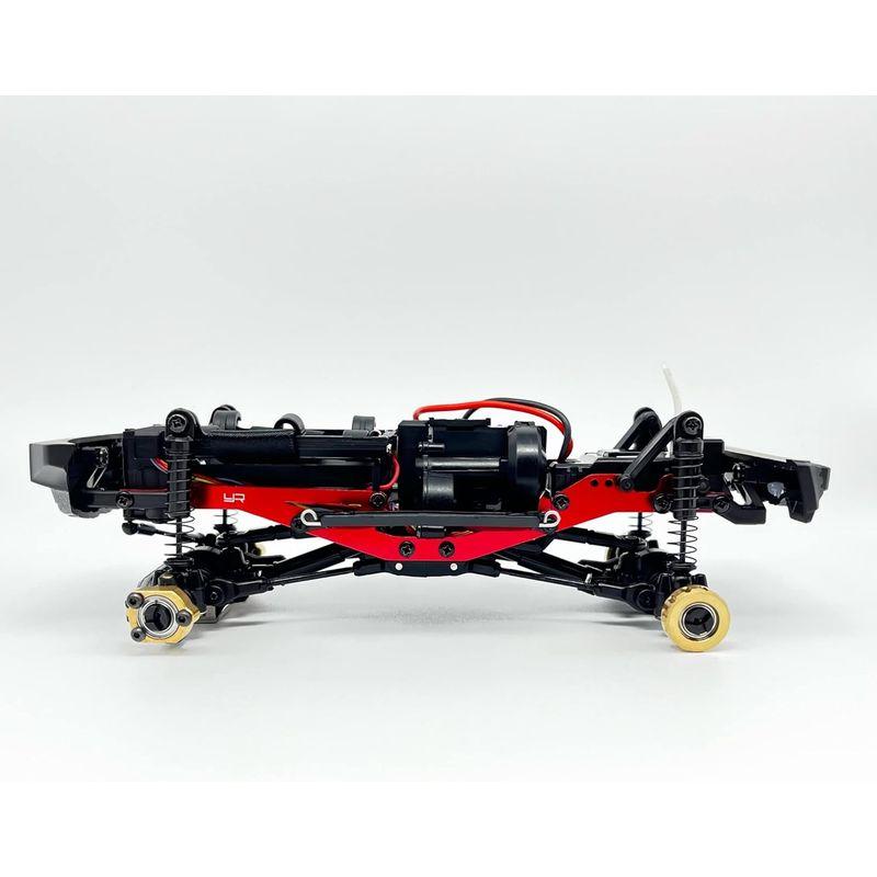 京商 ミニッツ 4x4 用 アルミニウム メインフレーム レッド for 京商 ミニッツ 4x4 用 アルミニウム メインフレーム レッド for