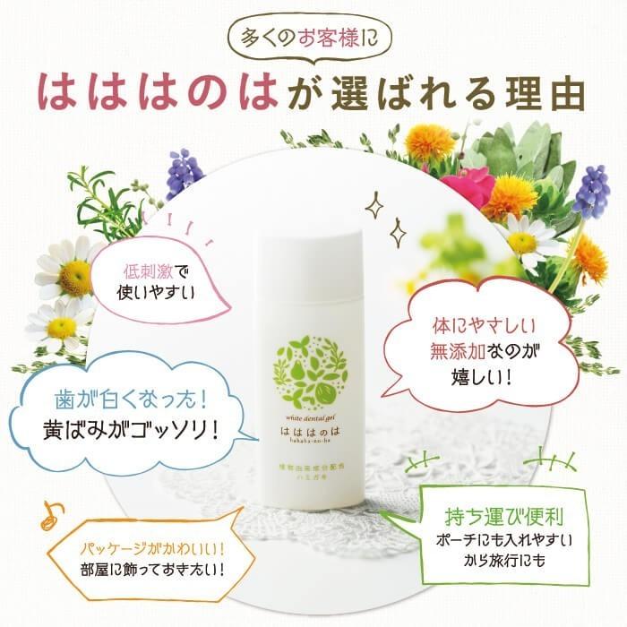 CoーHeart（コハルト） ホワイトニング歯磨き粉 はははのは (3個セット