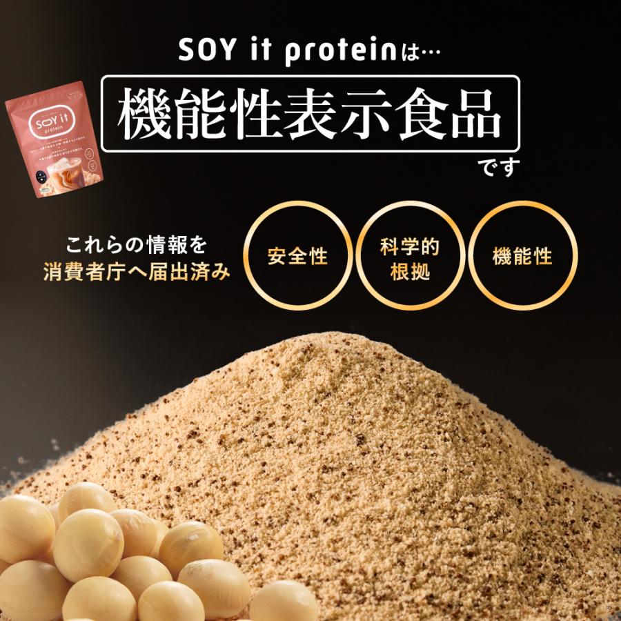 ファンファレ SOY it protein そいっと プロテイン 葛の花由来