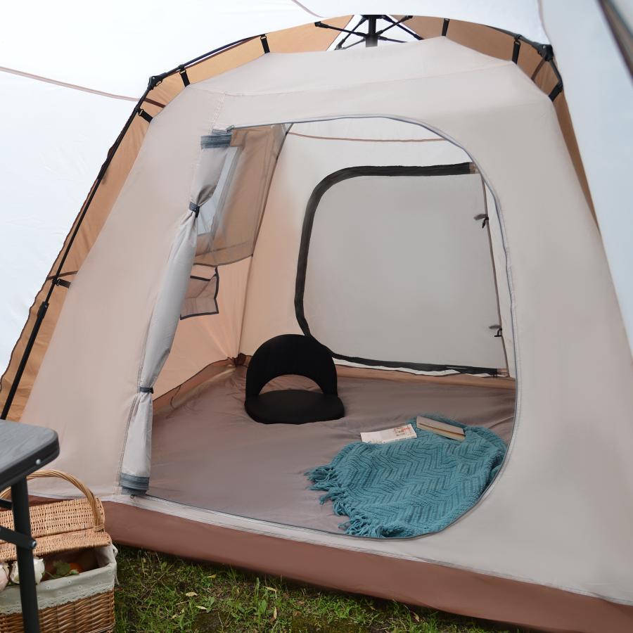 最高級のスーパーテント 4-6人用 テント おしゃれ ファミリー 家族