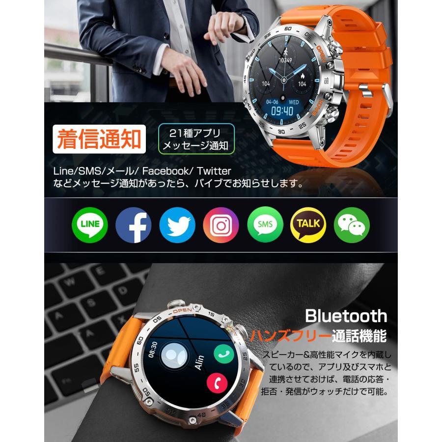 【2023年革新モデル 1.39インチ大画面 軍用規格】 スマートウォッチ スポーツウォッチ Paypal入金コード  Bluetooth5.2通話機能付き smart watch