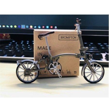 折りたたみ自転車モデルブロンプトンバイク1:6サイズファン装飾｜haresora-shop｜02