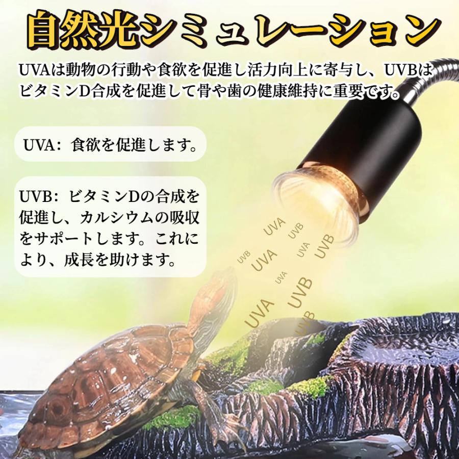 日光浴の質を、家の中で」 爬虫類用ライト カメテラス 調光機能