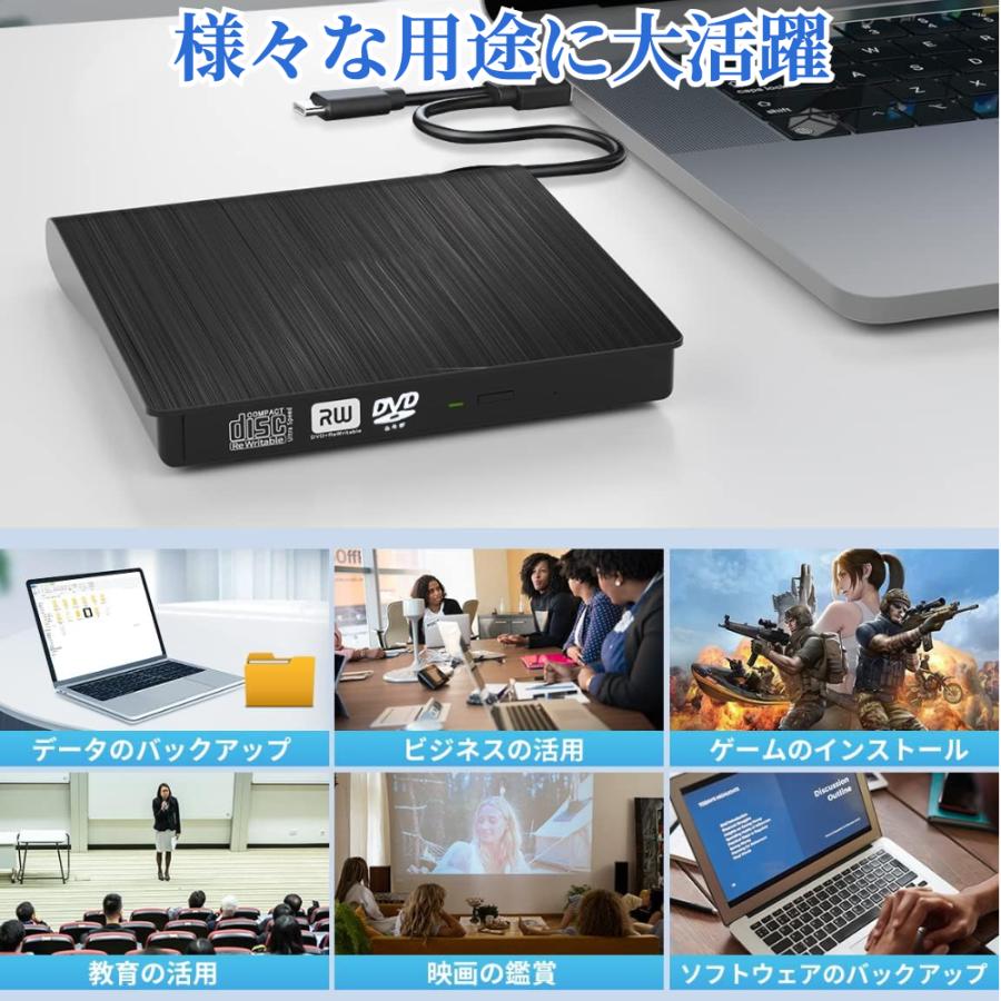 DVD CD 外付けドライブ 【ハレゾラTBP公式店】 USB3.0 外付けdvd