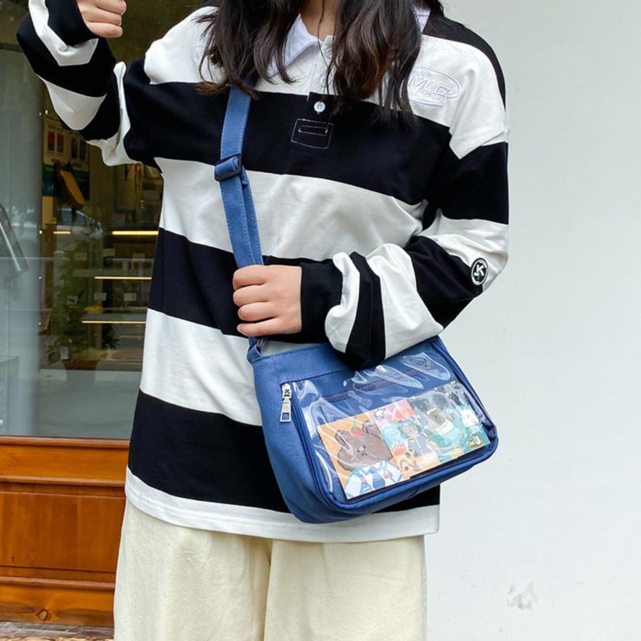 痛バッグ 小さめ ショルダー シンプル 痛バ ミニ ショルダーバッグ 