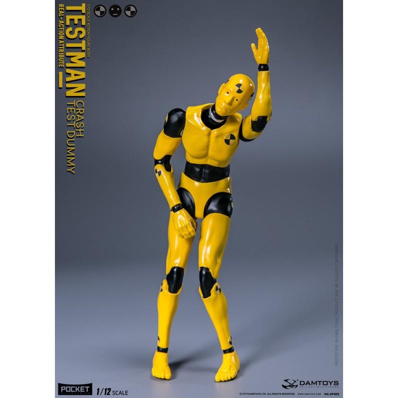 スポーツトイ・アクショントイ 1to1 onedrop CRASH TEST DUMMY テストマン 1/12 アクションフィギュア 【予約