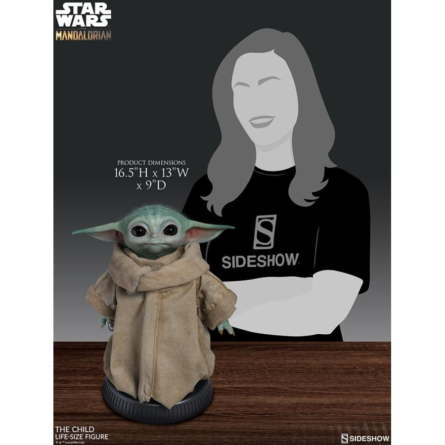 『マンダロリアン』 【等身大スタチュー】 ザ・チャイルド 可愛いすぎて話題!?『マンダロリアン』ザ・チャイルドの実物大