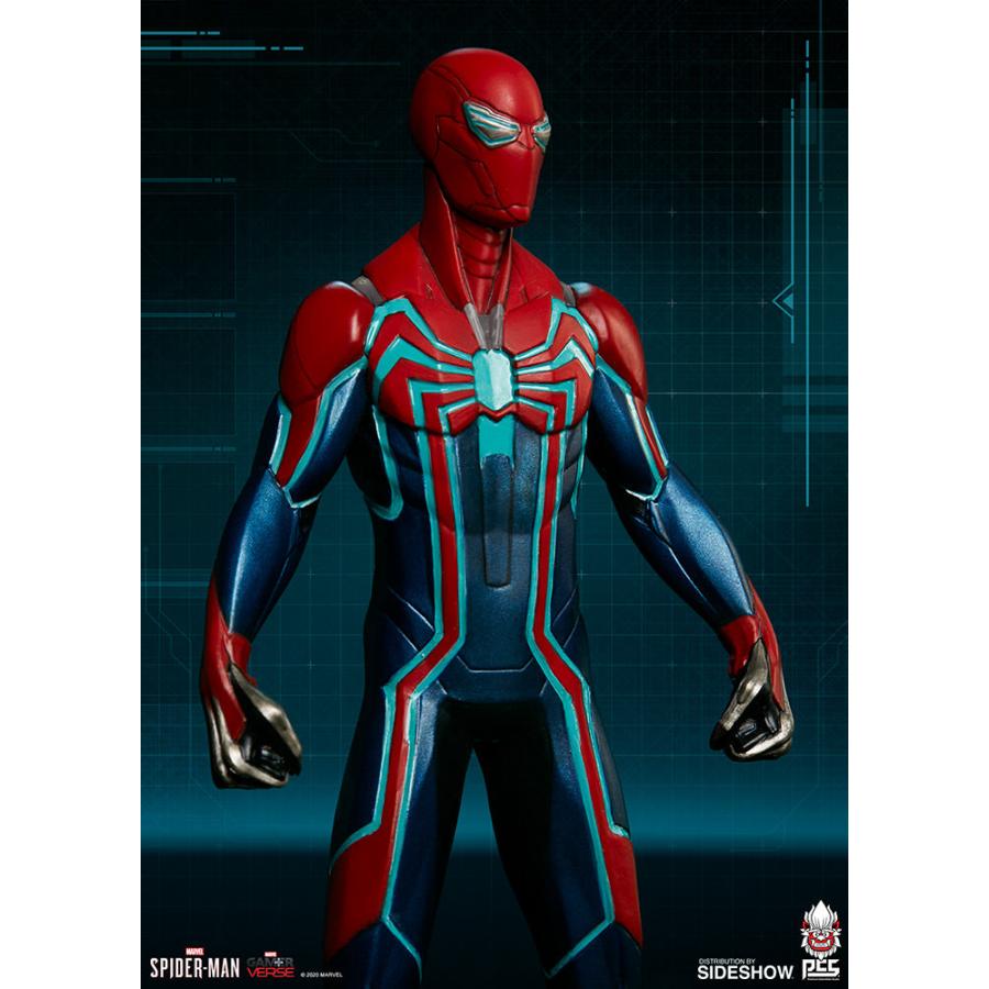 スパイダーマン ベロシティースーツ 1/10 スタチュー Marvel Spider-Man/ スパイダーマン ベロシティースーツ 1/10